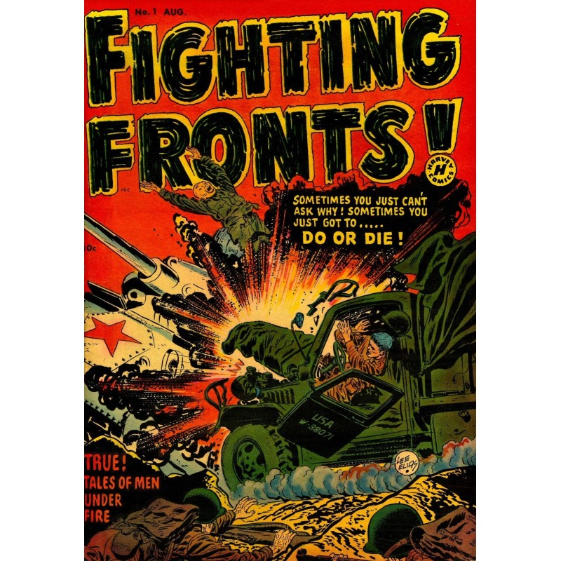 Fighting Fronts! - Issue 001 August 1952