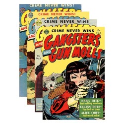 Gangsters and Gun Molls - Complete Issues 001-004 1950s