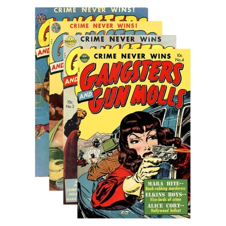 Gangsters and Gun Molls - Complete Issues 001-004 1950s