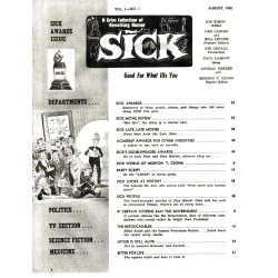 Sick - Issue 001 August 1960