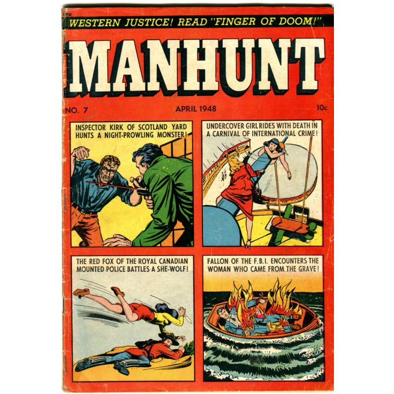 Manhunt - Issue 007 April 1948