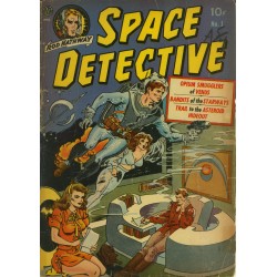 Space Detective - Complete Issues 001-004 1950s