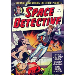 Space Detective - Complete Issues 001-004 1950s