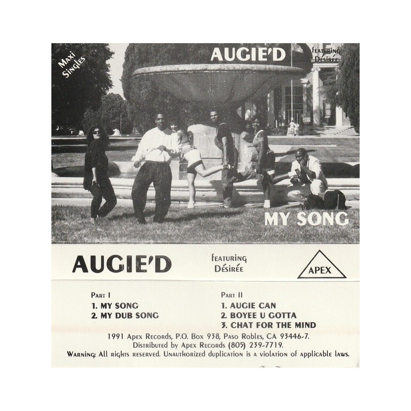 Augie 'D - My Song (Maxi-Single) (1991)