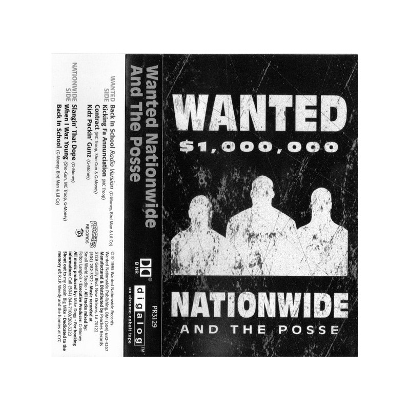 Wanted Nationwide and The Posse - Wanted Nationwide And The Posse (1995)