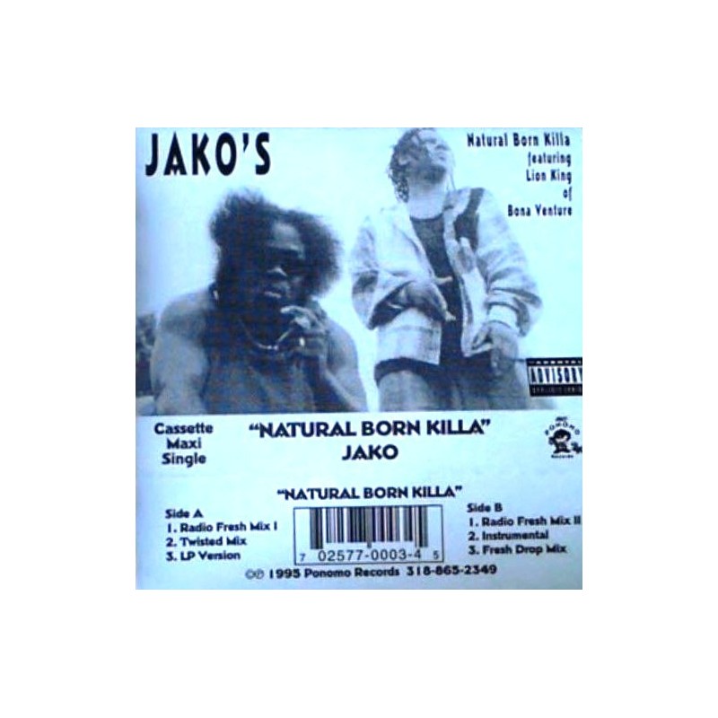 Jako - Natural Born Killa (EP) (1995)