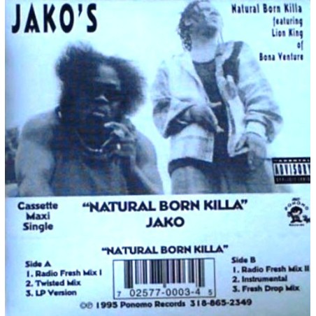 Jako - Natural Born Killa (EP) (1995)